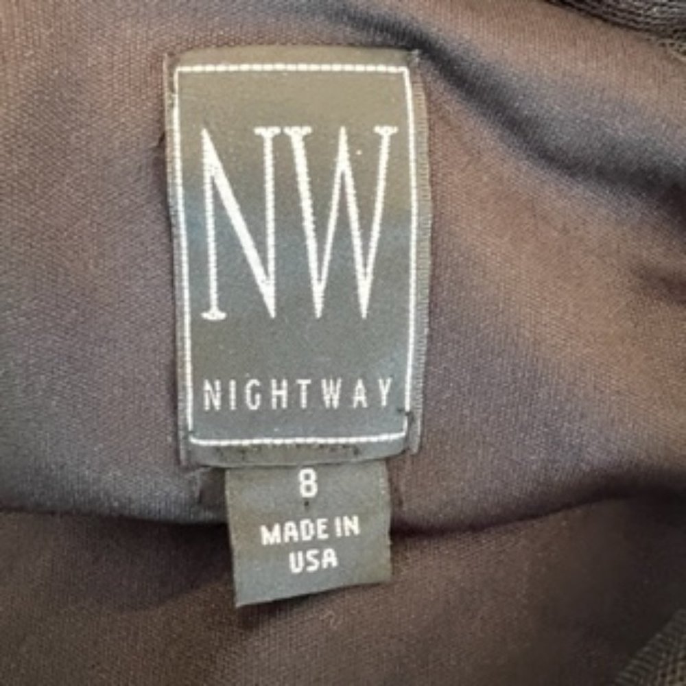 Night Way Women's Dress With Brooch Pin 8 - Picture 11 of 15